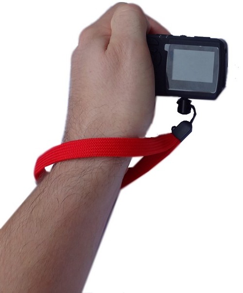 Lot De 3 Dragonnes Pour Appareil Photo, Perche à Selfie - Couleurs Noir, Bleu, Rouge, Longueur Réglable, En Nylon Durable - 11